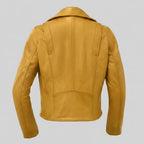 Women’s Lightweight Leather Fashion Jacket | Soft Naked Cowhide Casual Moto Style