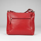 Greenwood Leather Elegant Crossbody Bag. Full-Grain Leather Shoulder Bag