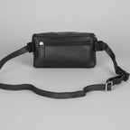 Greenwood Leather Belt Bag. Premium Top-Grain Leather Waist Pack & Crossbody Sling