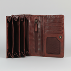MET Women’s Leather Crosswoven Wallet