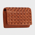 MET Women’s Leather Crosswoven Wallet