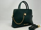 Sac à Main en Cuir vert foncé | Miranda