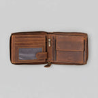 Greenwood Men's RFID Zip Around Wallet