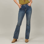 Westfield Eagle Women’s Embroidered Bootcut Jeans. Steerhead Bling Stretch Denim