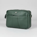Greenwood Leather Mini Crossbody Bag. Premium Full-Grain Pebbled Leather Handbag