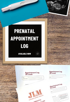 Prenatal appointment log book By Jess and Lee Maternity