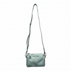 Sac à main en cuir, deux en un, Bleu céleste | Clarence