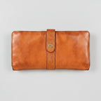 MET Women's Snap Tab Leather Wallet
