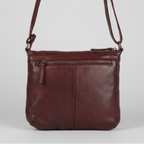 MET V Stitch Crossbody Leather Bag
