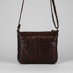 MET V Stitch Crossbody Leather Bag