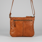 MET V Stitch Crossbody Leather Bag