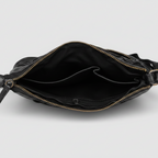 MET V Stitch Crossbody Leather Bag