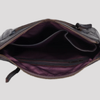 MET Crossbody Organizer Leather Bag
