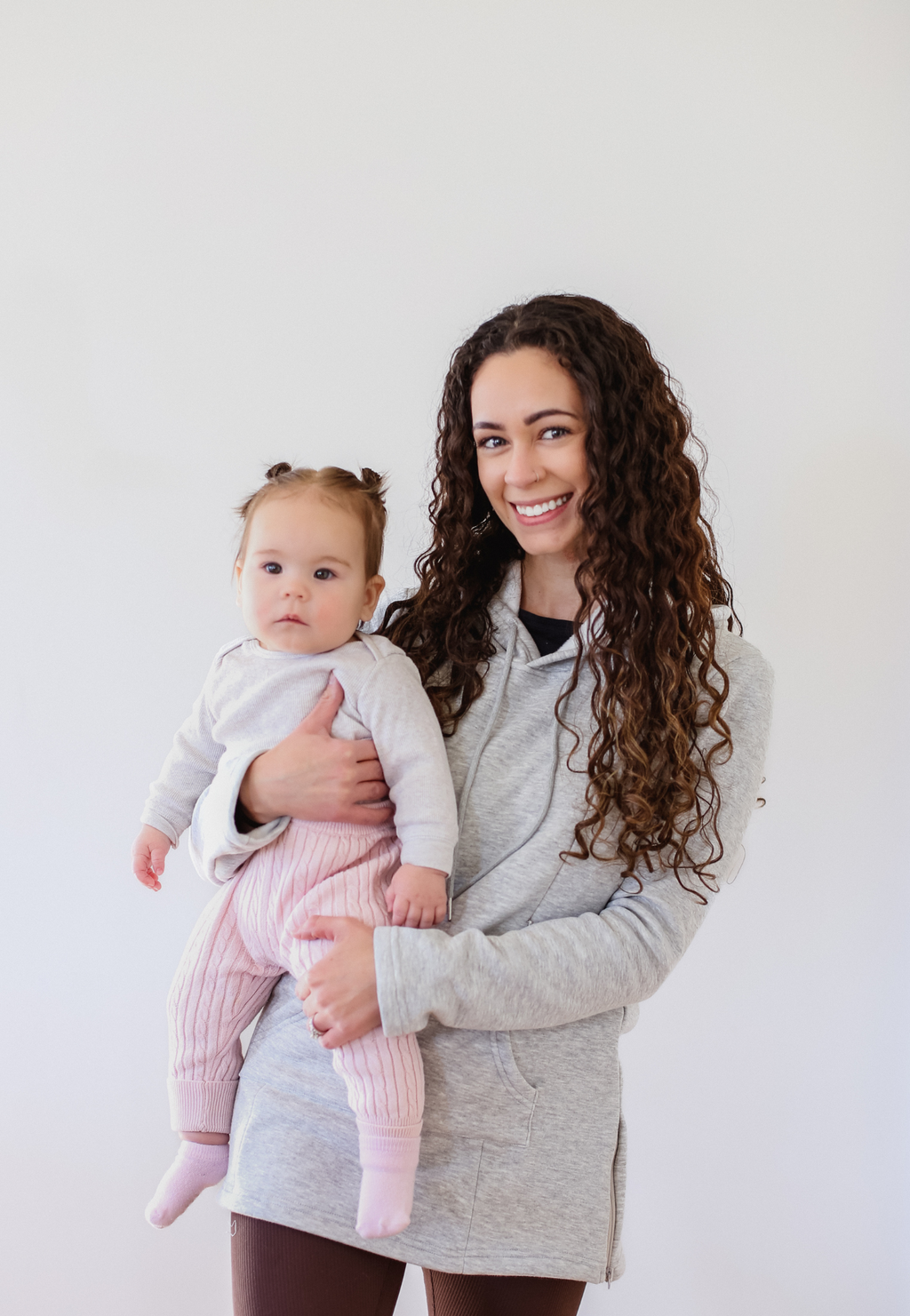 Frankie Fleece Lined Maternity and Nursing Hoodie