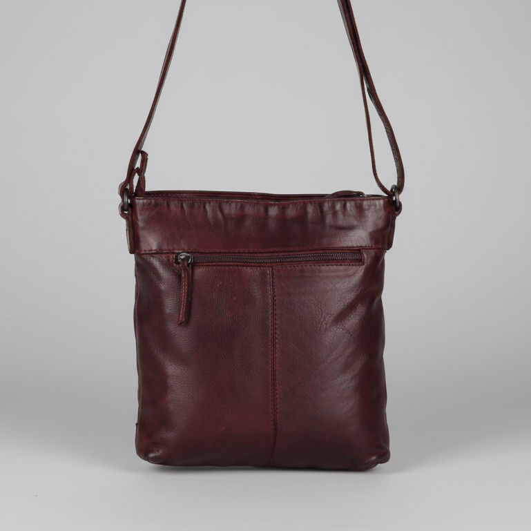 MET Leather Crossbody Bag