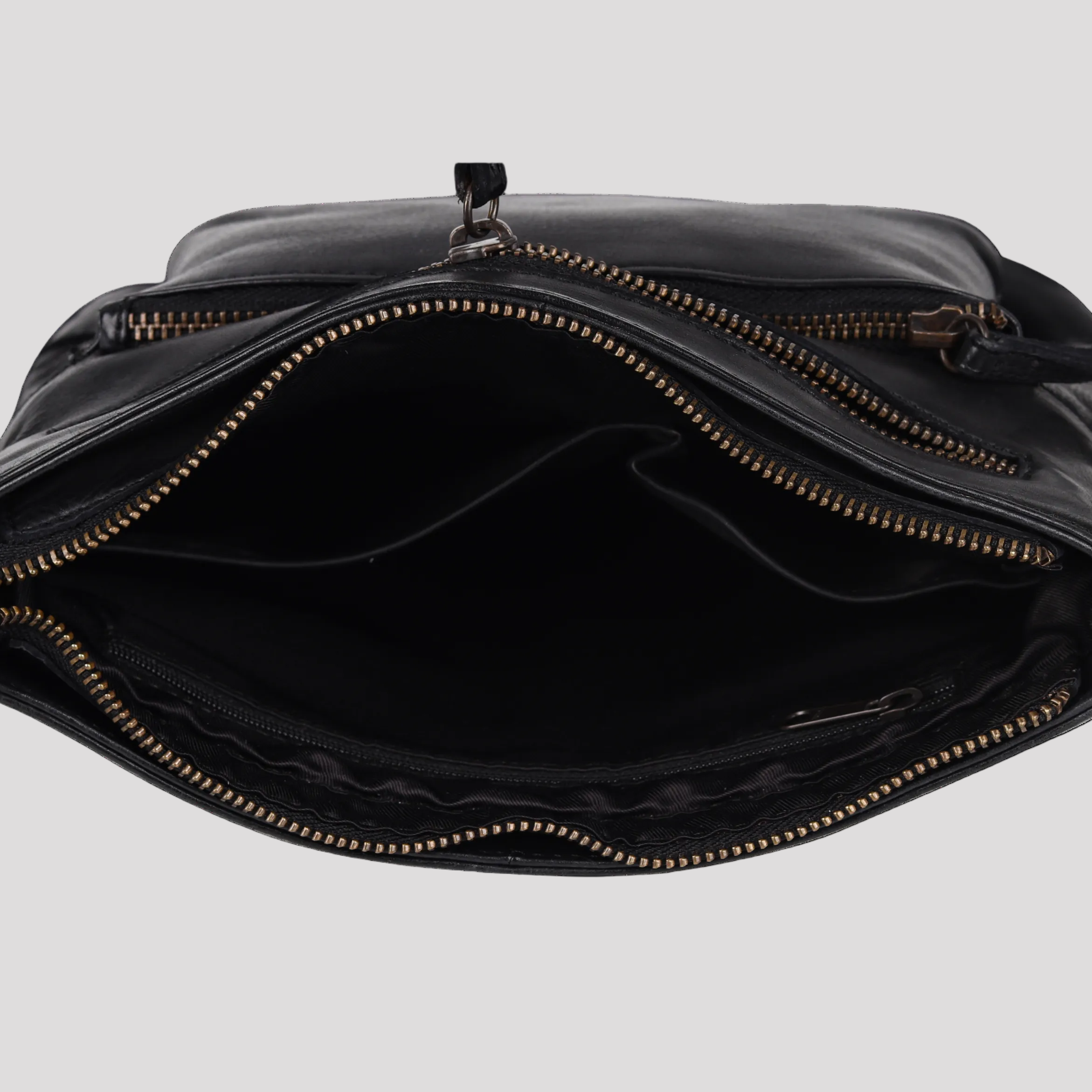 MET Leather Crossbody Bag