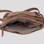 MET Leather Crossbody Bag