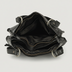 MET Premium Leather Shoulder Bag. Elegant Dual-Compartment Tote