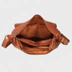 MET Premium Leather Crossbody Bag. Utility Organizer Messenger