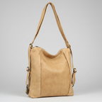 MET Premium Leather Shoulder Bag. Convertible Bag Transformer