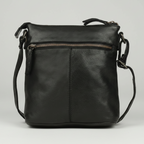 MET Premium Leather Crossbody Bag Small Travel Purse with Multi Pocket Organization