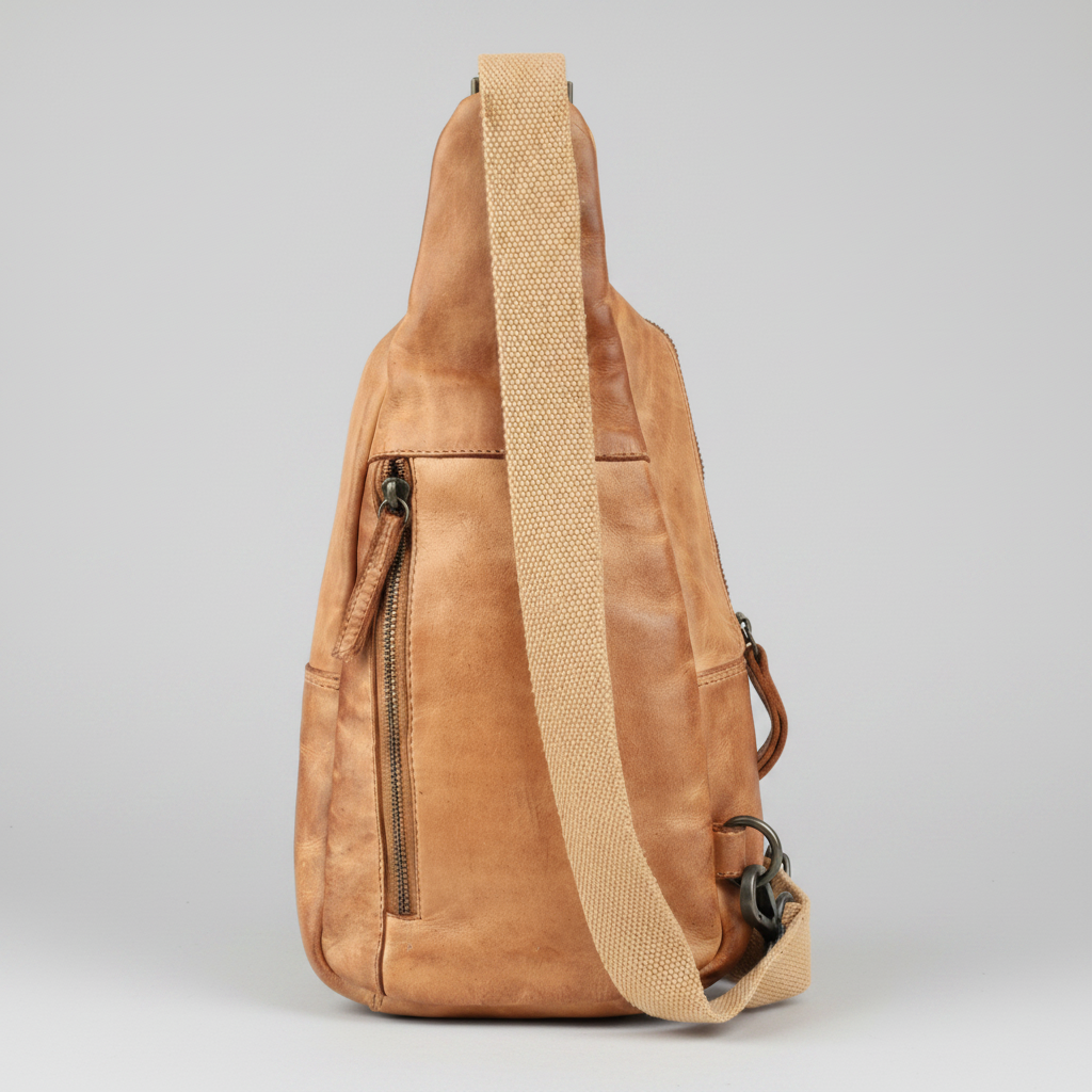 MET Off The Shoulder Leather Chest Bag Backpack