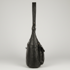 MET Premium Leather Shoulder Bag. Everyday Urban Hobo