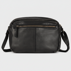 MET Premium Leather Crossbody Bag. Compact Utility Explorer