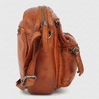 MET Premium Leather Crossbody Bag. Compact Utility Explorer