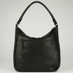 MET Premium Leather Shoulder Bag. Slouchy Urban Hobo