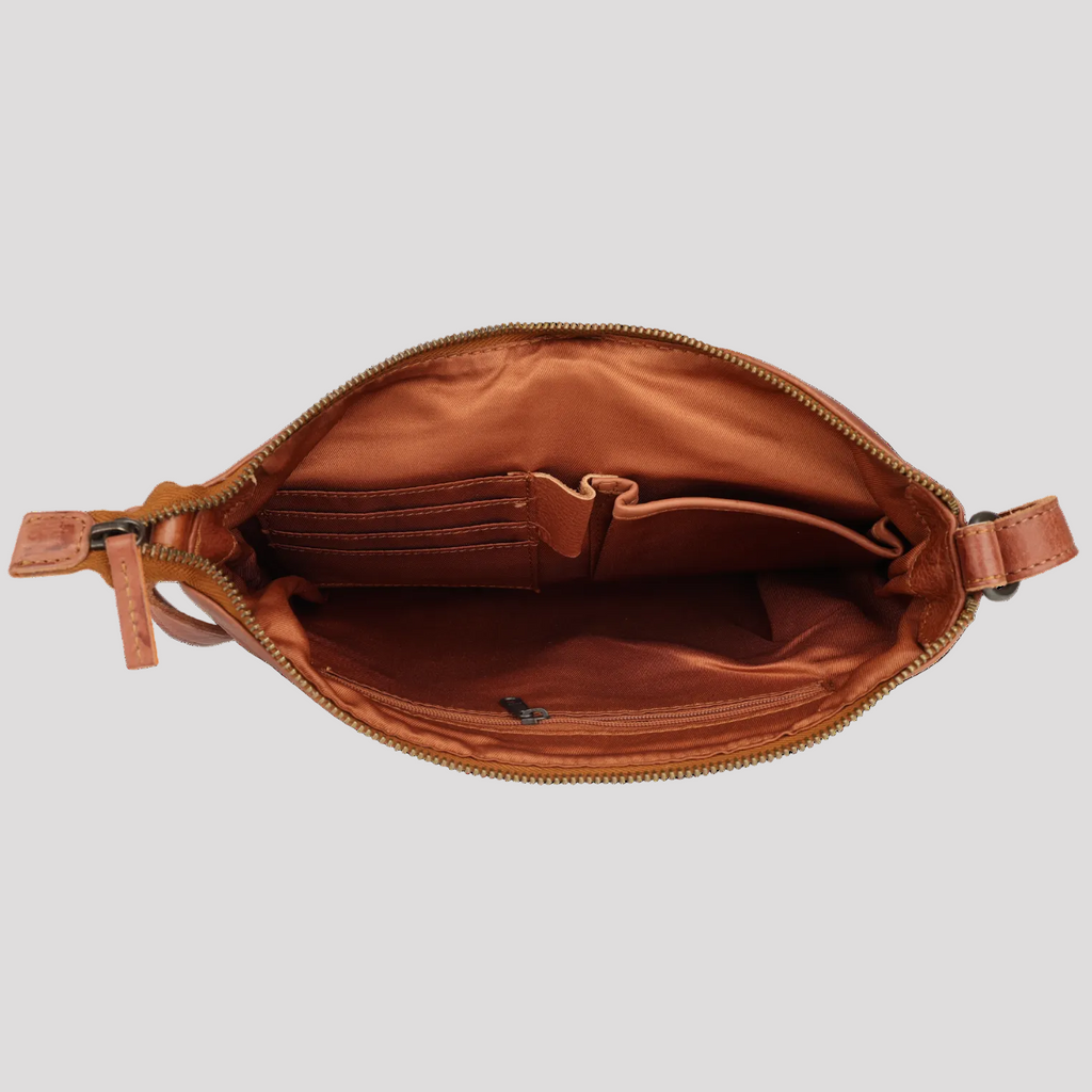 MET Premium Leather Crossbody Bag. Sleek Urban Organiser