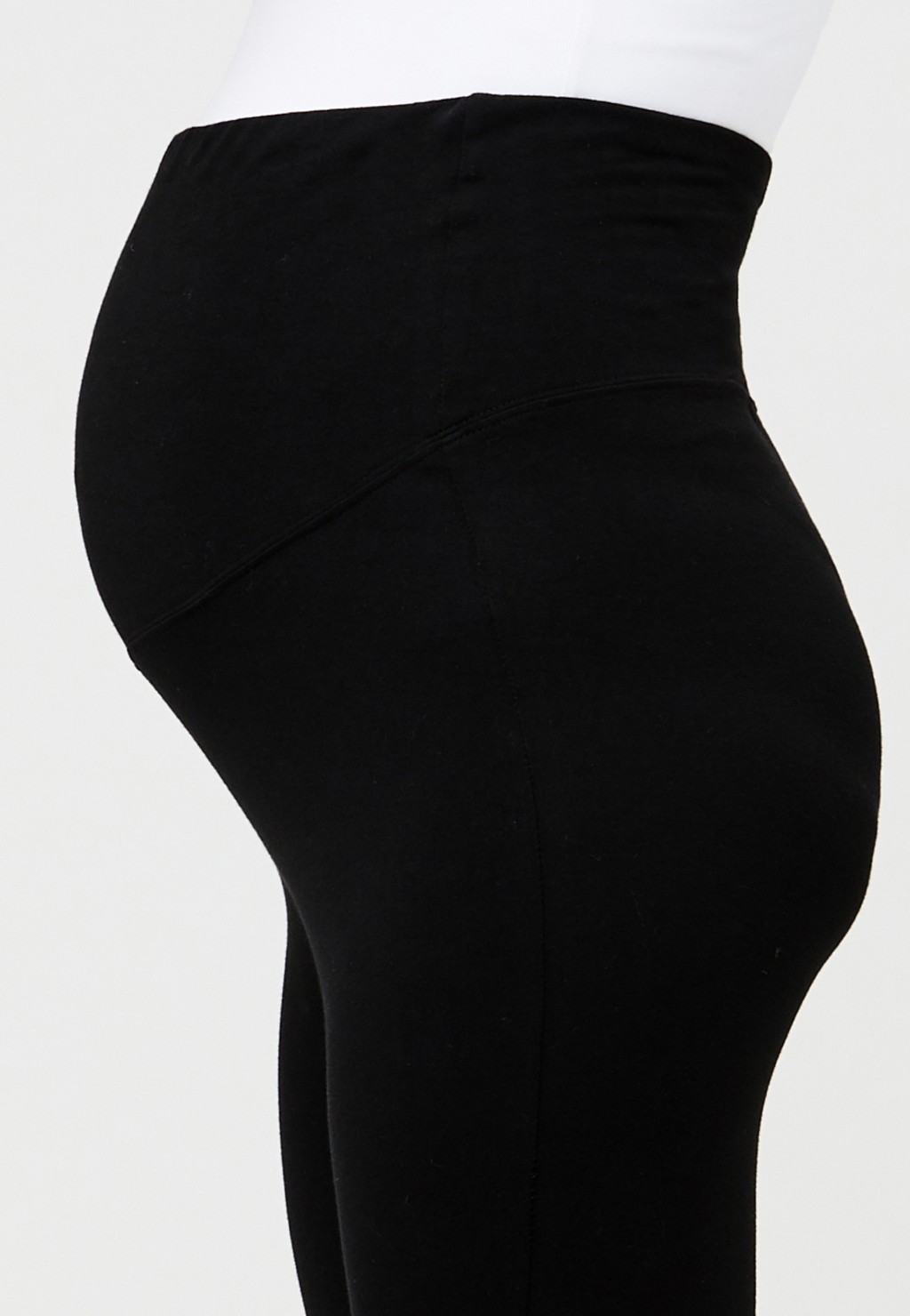 Organic Over Bump 3/4 Maternity Legging