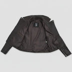 Women’s Lightweight Leather Fashion Jacket | Soft Naked Cowhide Casual Moto Style
