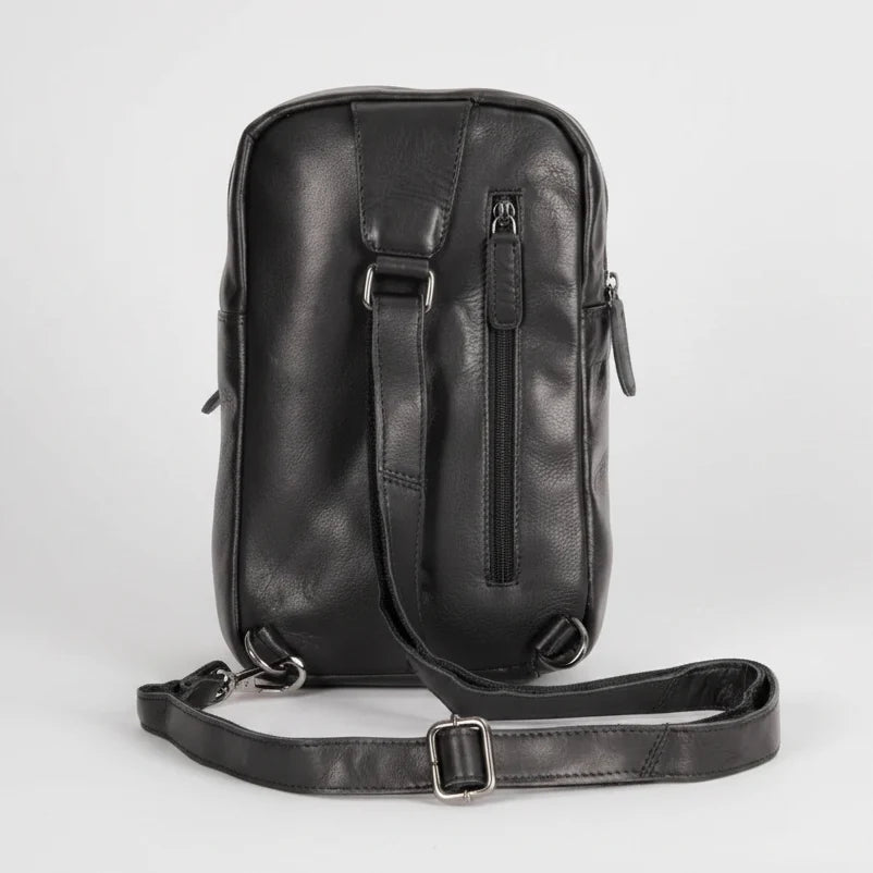 Greenwood Leather Hamilton Crossbody Bag Backpack