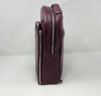 Sac à dos en Cuir Aubergine, Alice