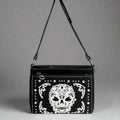 BOL Cross Body Sugar Skull Faux Leather Handbag