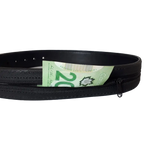 BOL Men's Hidden Pocket Grain Leather Money Belt