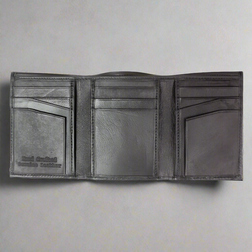 BOL Men's Trifold Leather Wallet