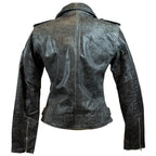 BOL Women's Biker Leather Motorcycle Jacket