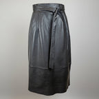 BOL Women's Brit Leather Flair Skirt