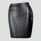 BOL Women's Dawn Short Leather Pencil Skirt