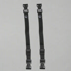 Black Snap Motorcycle Riding Pant Tie Down