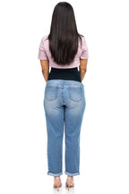 Maternity 28" Boyfriend Jean w/ Bellyband