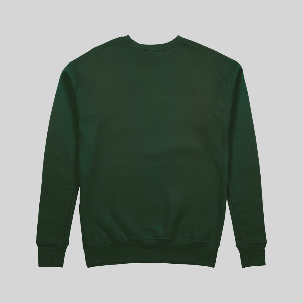 F83 PREMIUM CREWNECK - FOREST GREEN