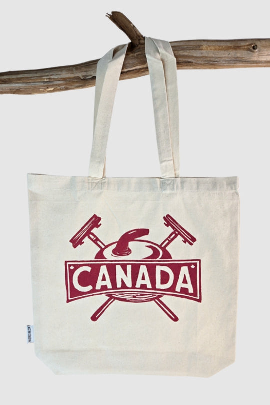 Curling Tote Bag