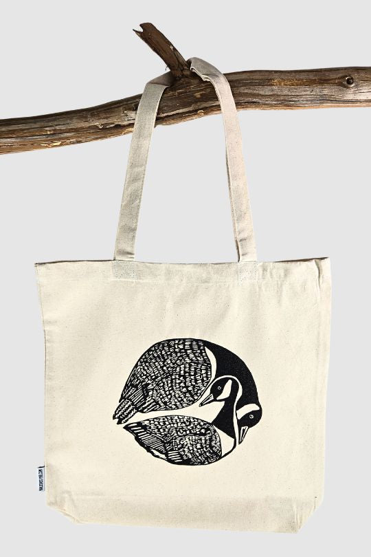 Geese Pair Tote Bag