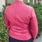 Classic Women's Lamb Leather Jacket