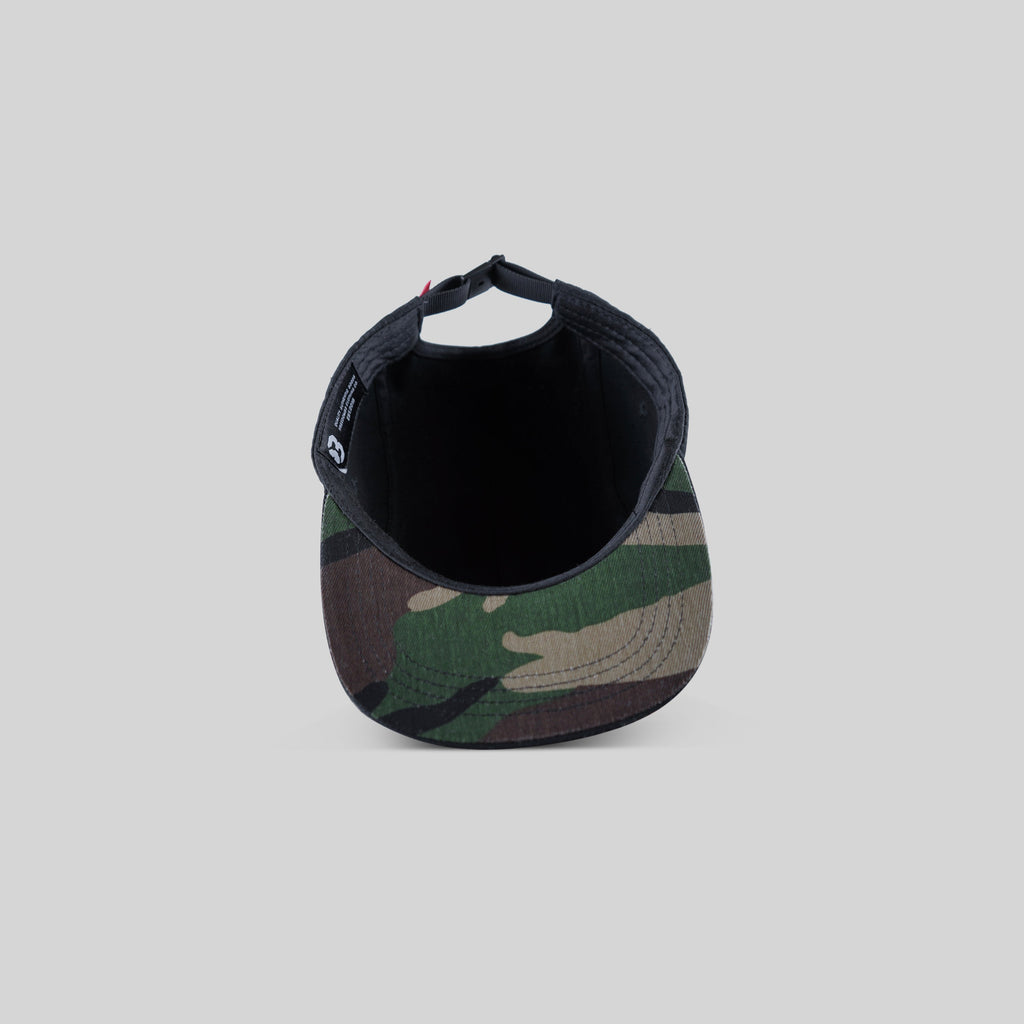 ORIGINAL 5 PANEL CAP - BLACK CAMO