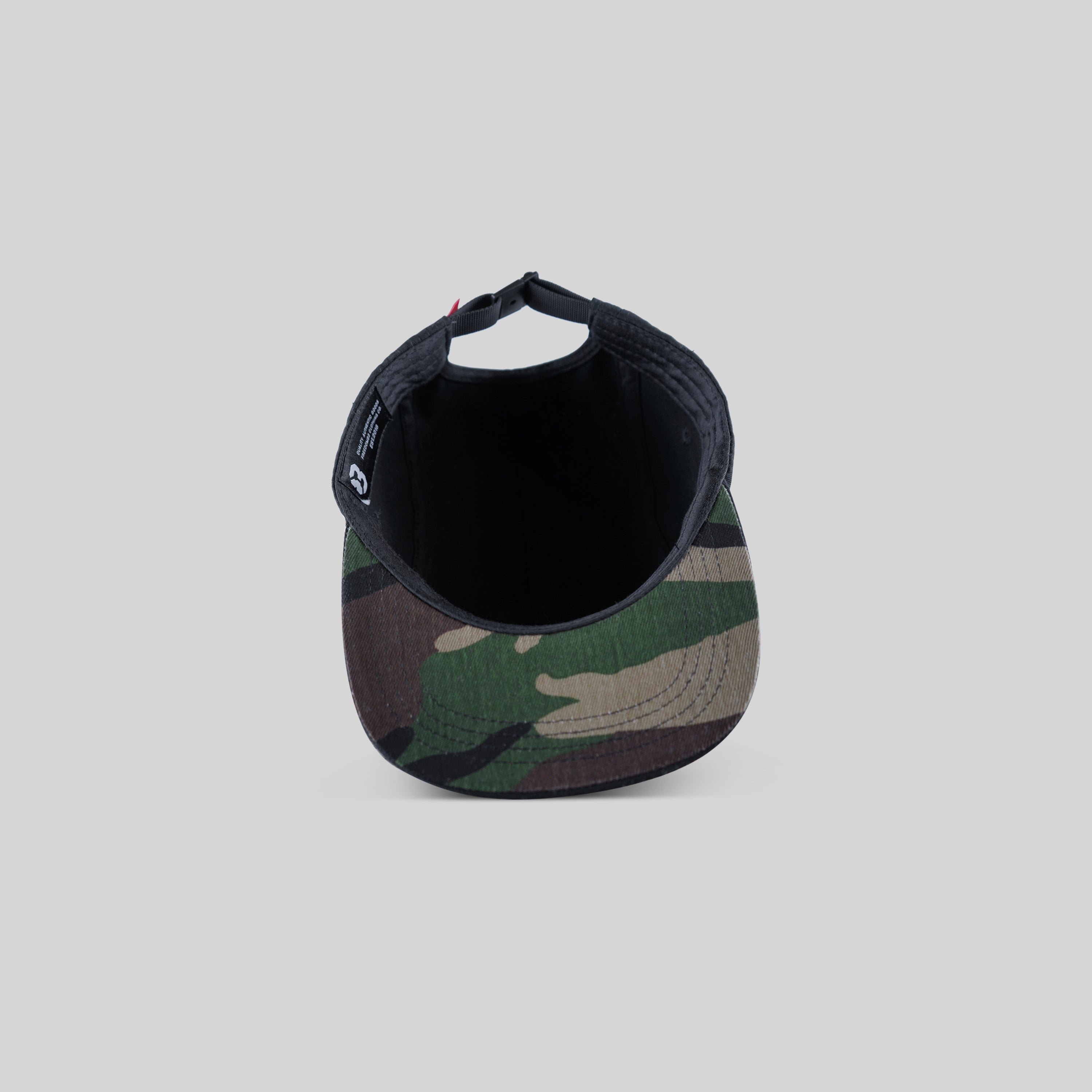 ORIGINAL 5 PANEL CAP - BLACK CAMO