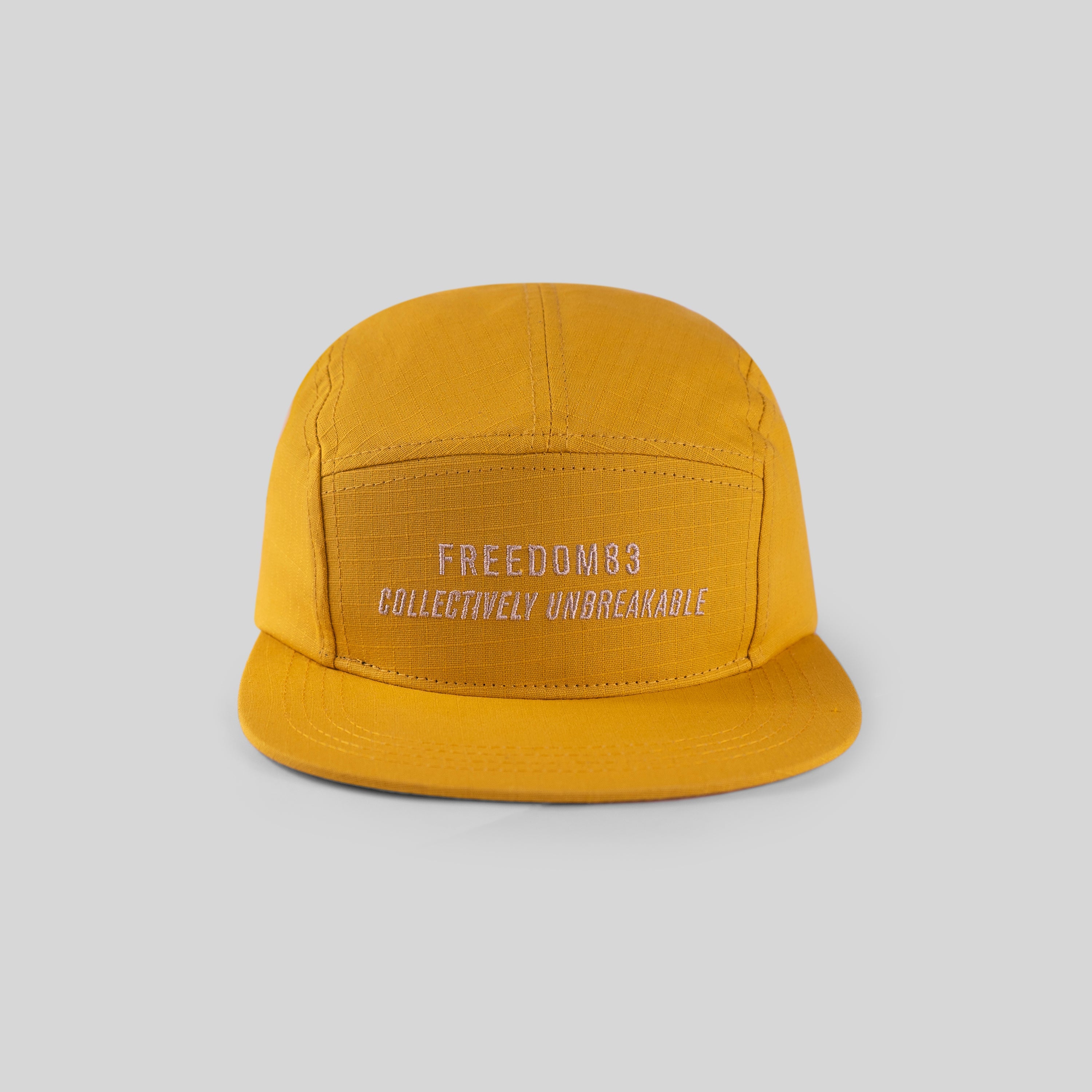 5 PANEL CAP - Yellow